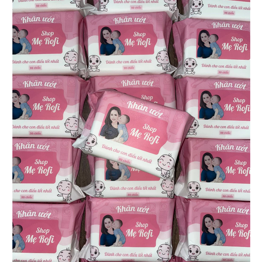 Combo Khăn Ướt Không Mùi Mẹ Rofi - Shop Mẹ Rofi