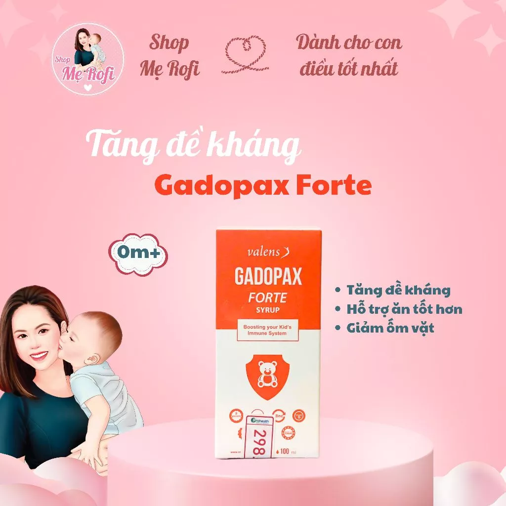 Gadopax tăng đề kháng bé sơ sinh trở lên - Mẹ Rofi