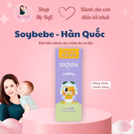 Sản phẩm chăm sóc da, tắm gội cho bé yêu