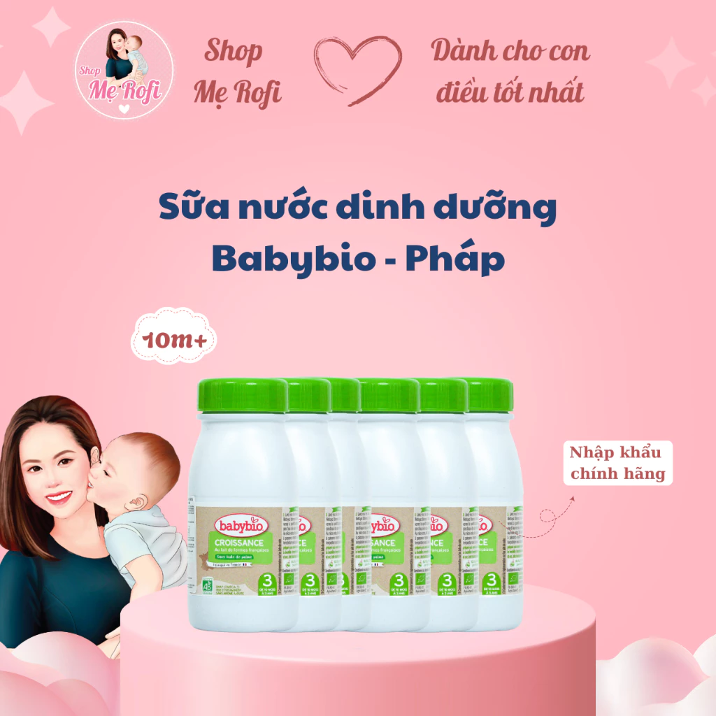 Babybio Sữa dinh dưỡng hữu cơ Babybio dành cho bé 10-36m - Mẹ Rofi